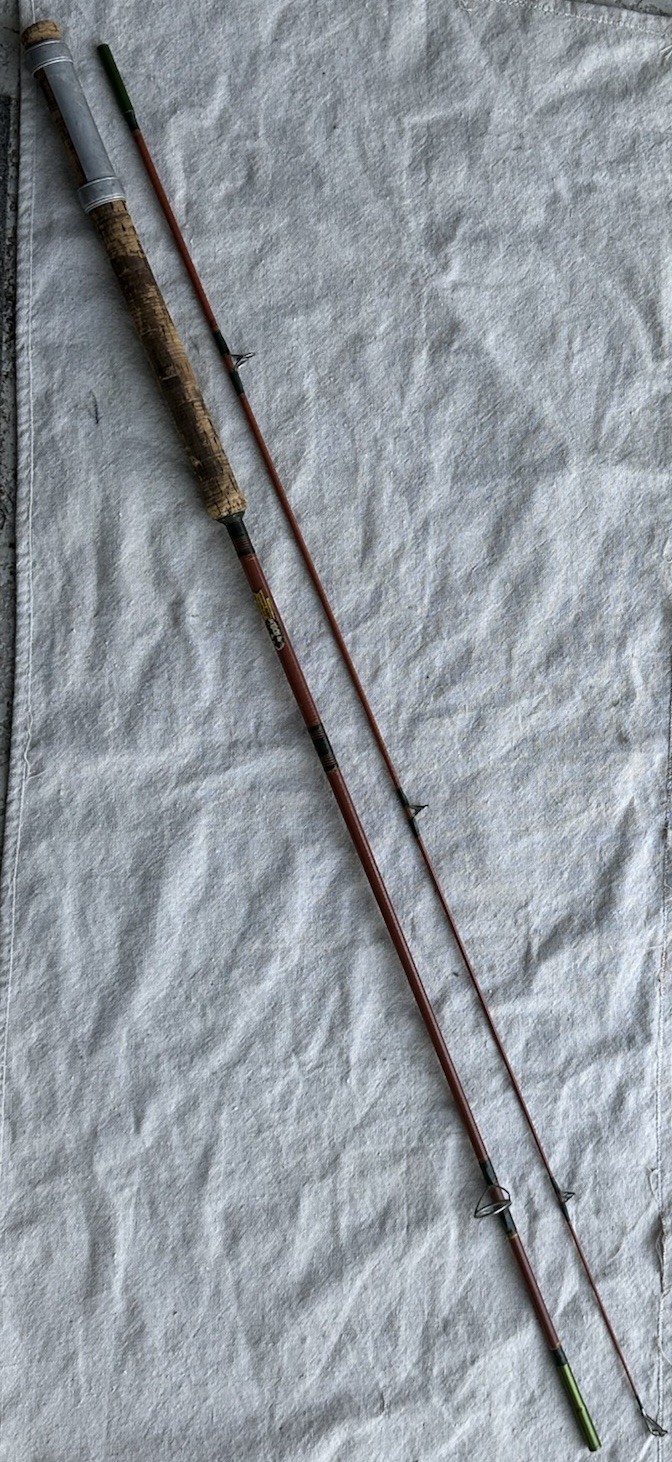 Shakespeare Wonderod- 6f 6” spiral Fiberglass Spinning Rod-