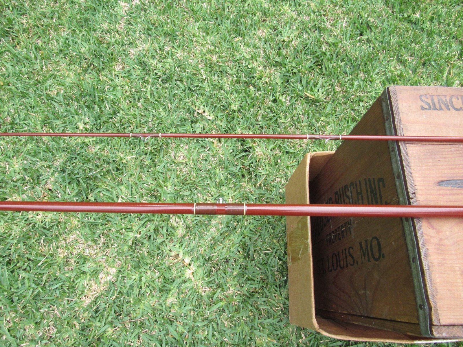 Vintage Fenwick FF85 Feralite 8″6″ Fly Rod USA Made Fiberglass 7-8-9 Excellent
