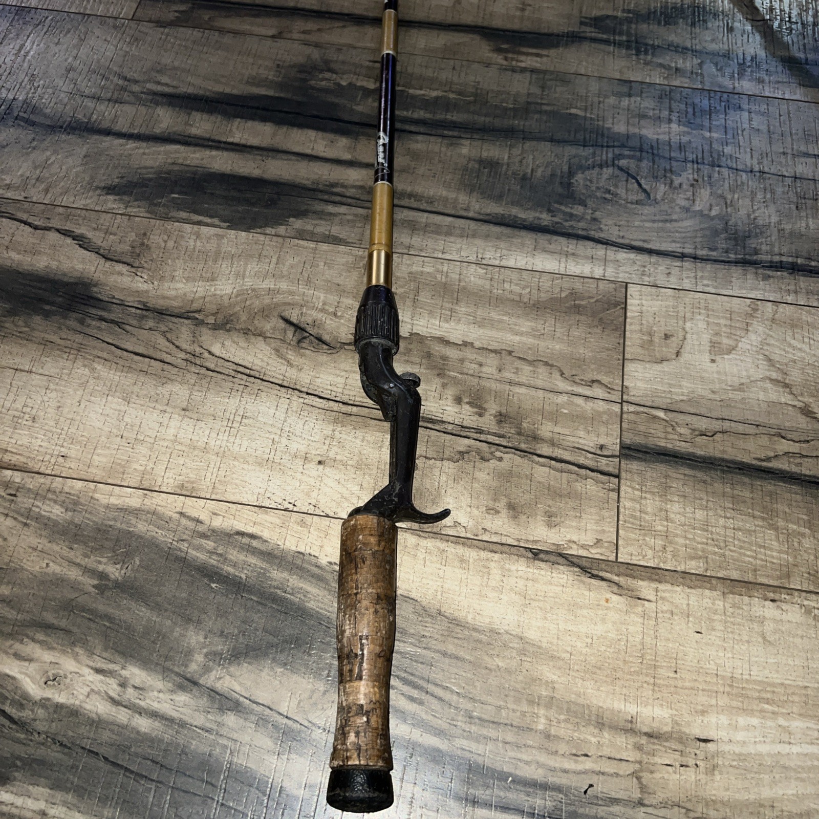 Vintage SABRE Basstroker Custom BaitCasting 5.5’ Rod 8-20lb BS154 Fast Taper USA