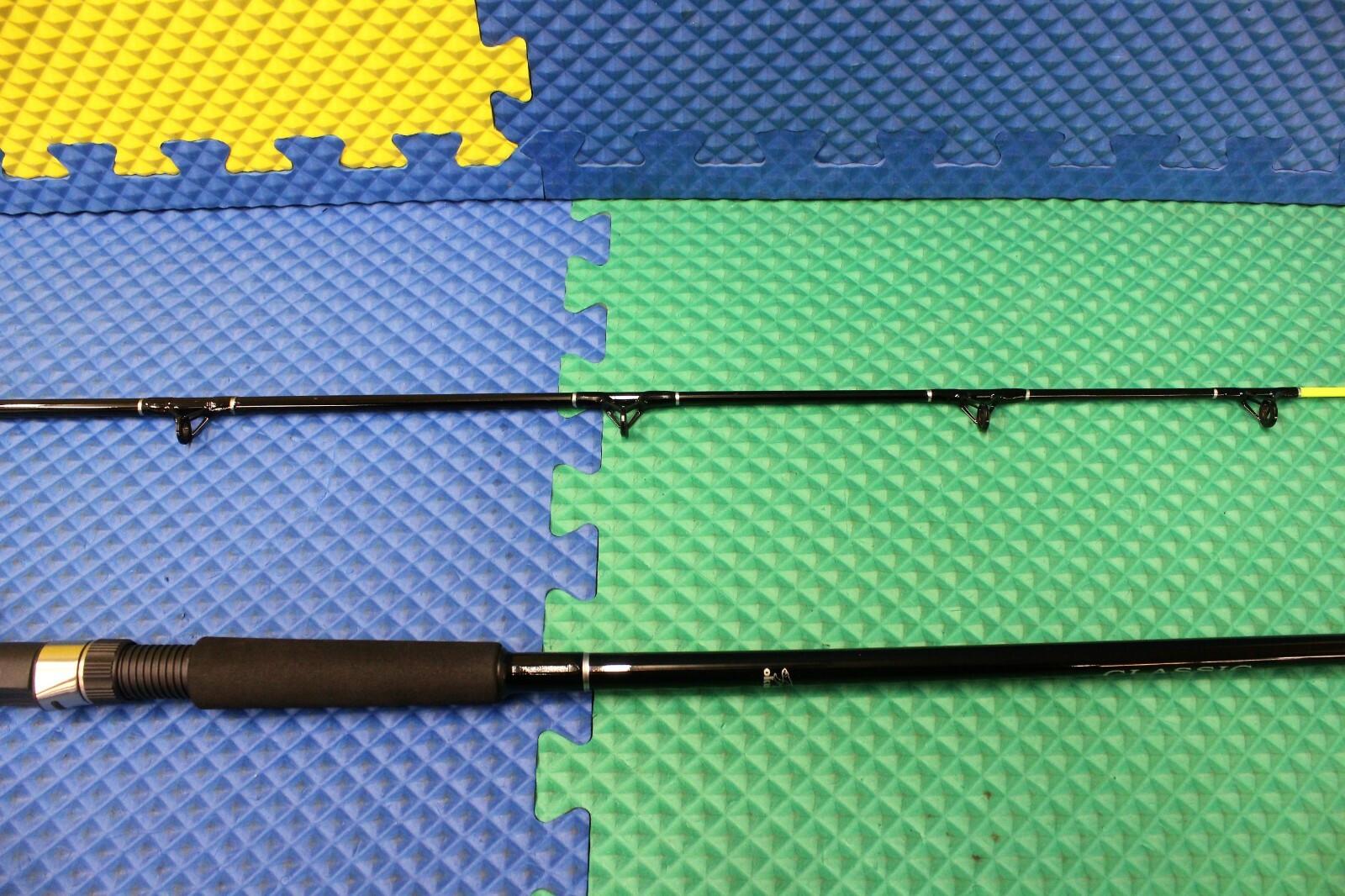 Okuma Classic Pro 7′ Medium Lead Core Trolling Rod w/Chartreuse Tip CP-LC-70-CT