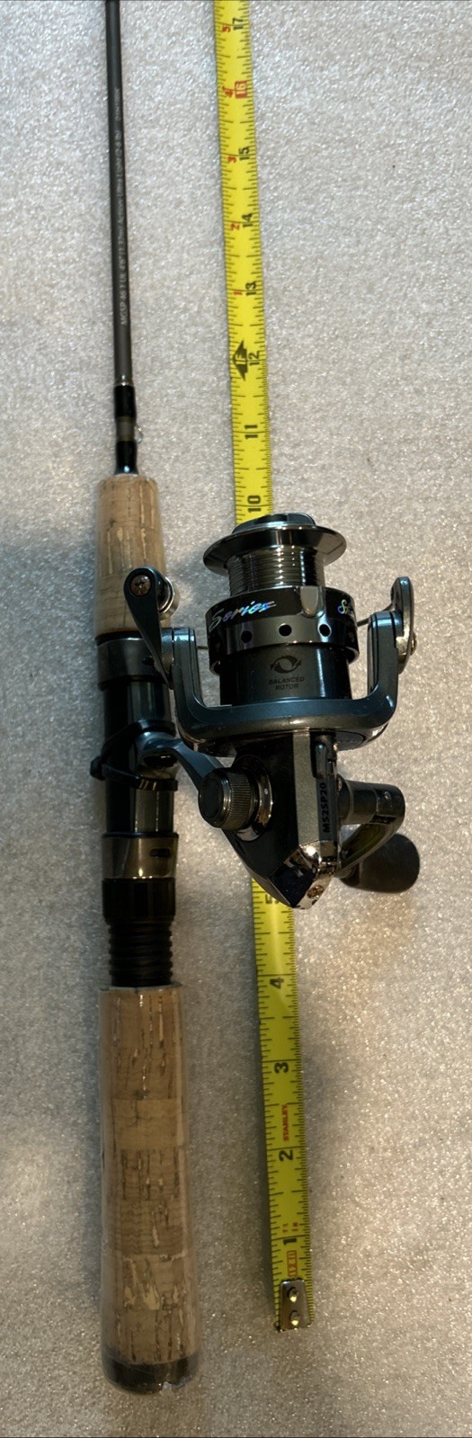 Shakespeare micro series 4 foot six ultralight fishing rod and Reel Micro Series