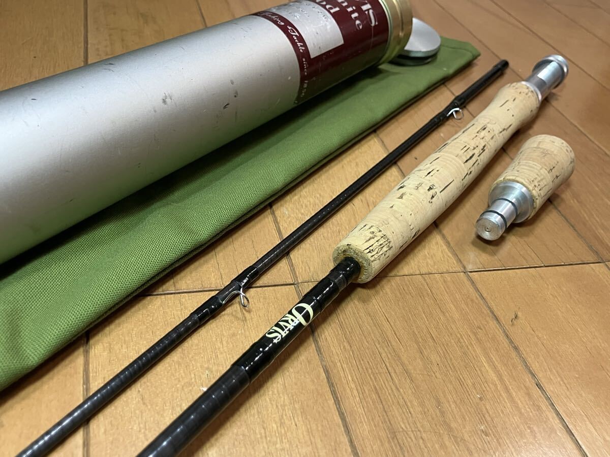 ORVIS Graphite SHOOTING STAR 8.5′ 8 4oz Rod with Case Bag and Extension Pad