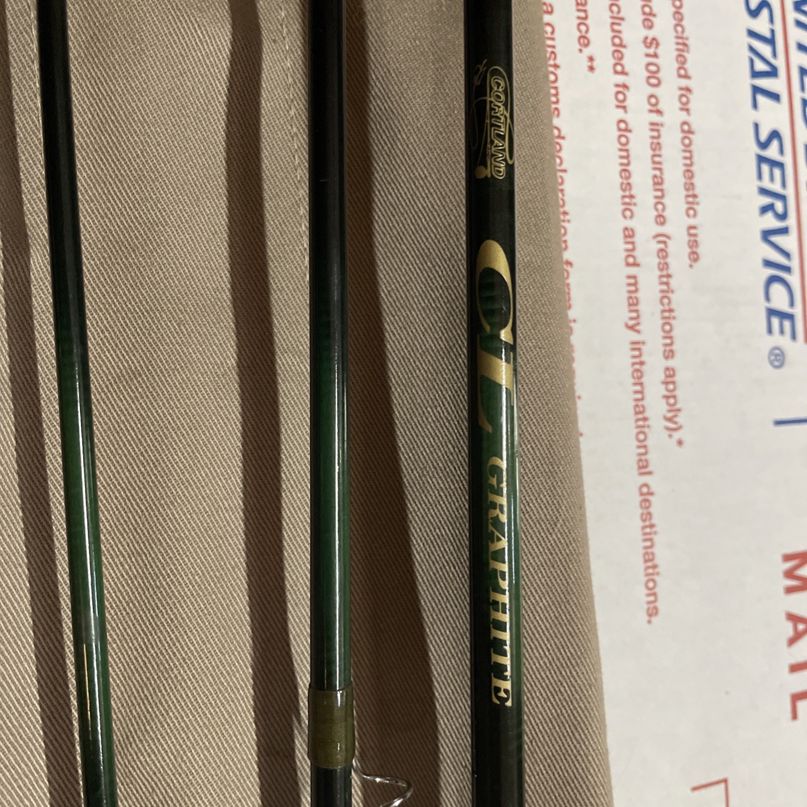 Cortland CL Graphite 8’6” Fly Rod 5/6 Weight 4 piece