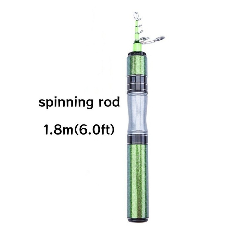 Portable Telescopic Fishing Rod High Carbon Fiber Sensitive Spinning Casting Rod