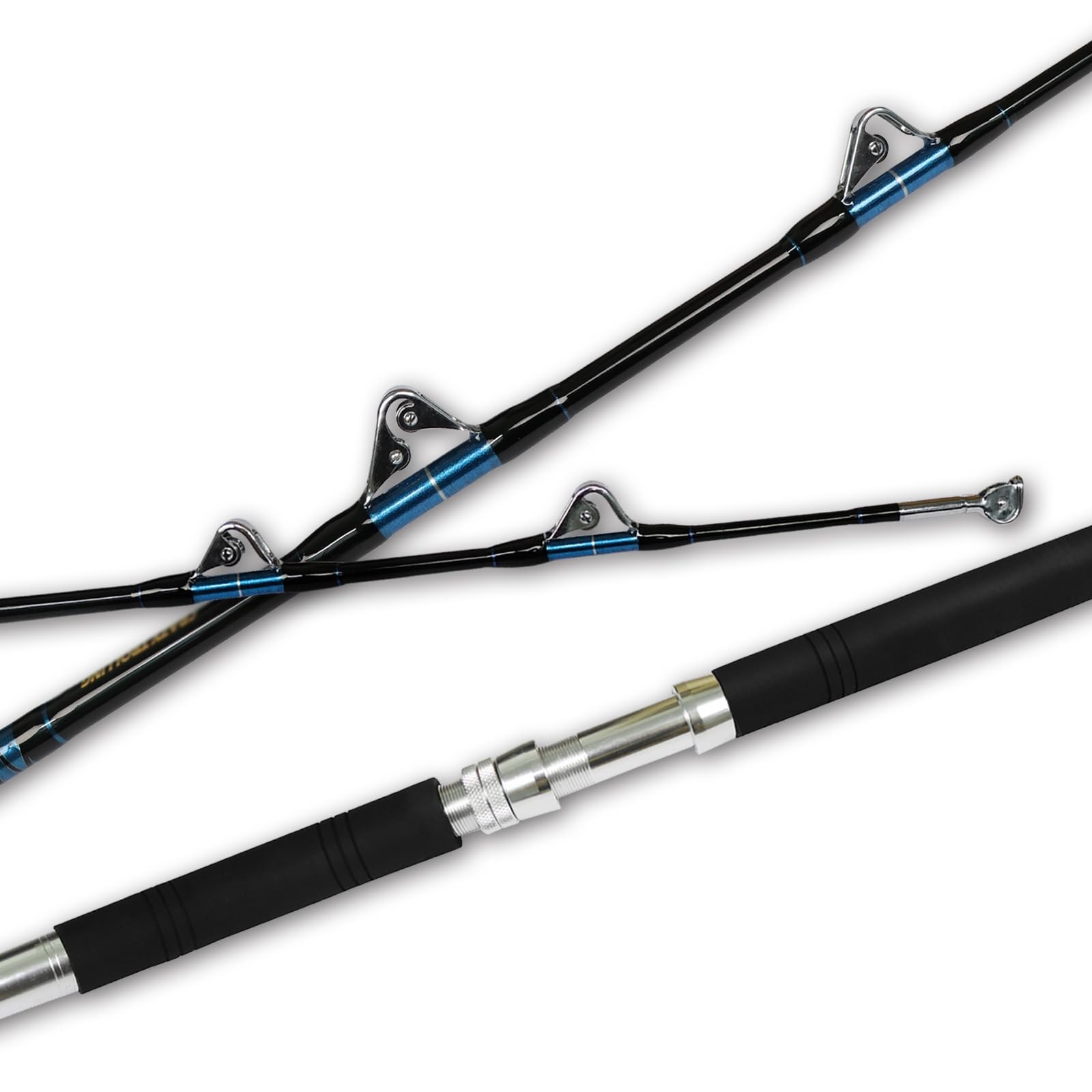 Offshore Heavy Trolling Fishing Rod 5’1″ for Big Game, 80-120lb Capacity