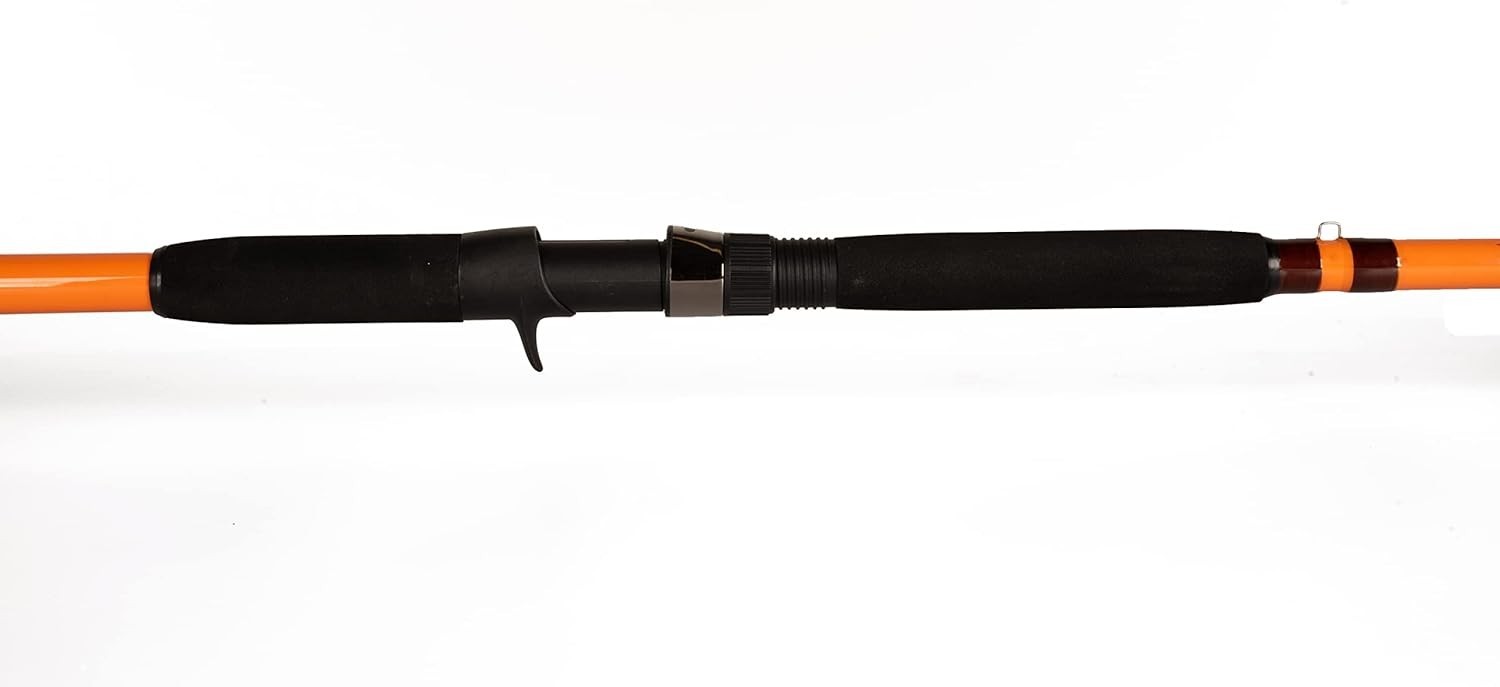 Heavy-Duty 7’6″ S-Glass Casting Rod – Ideal for Nocturnal Catfishing Adventures