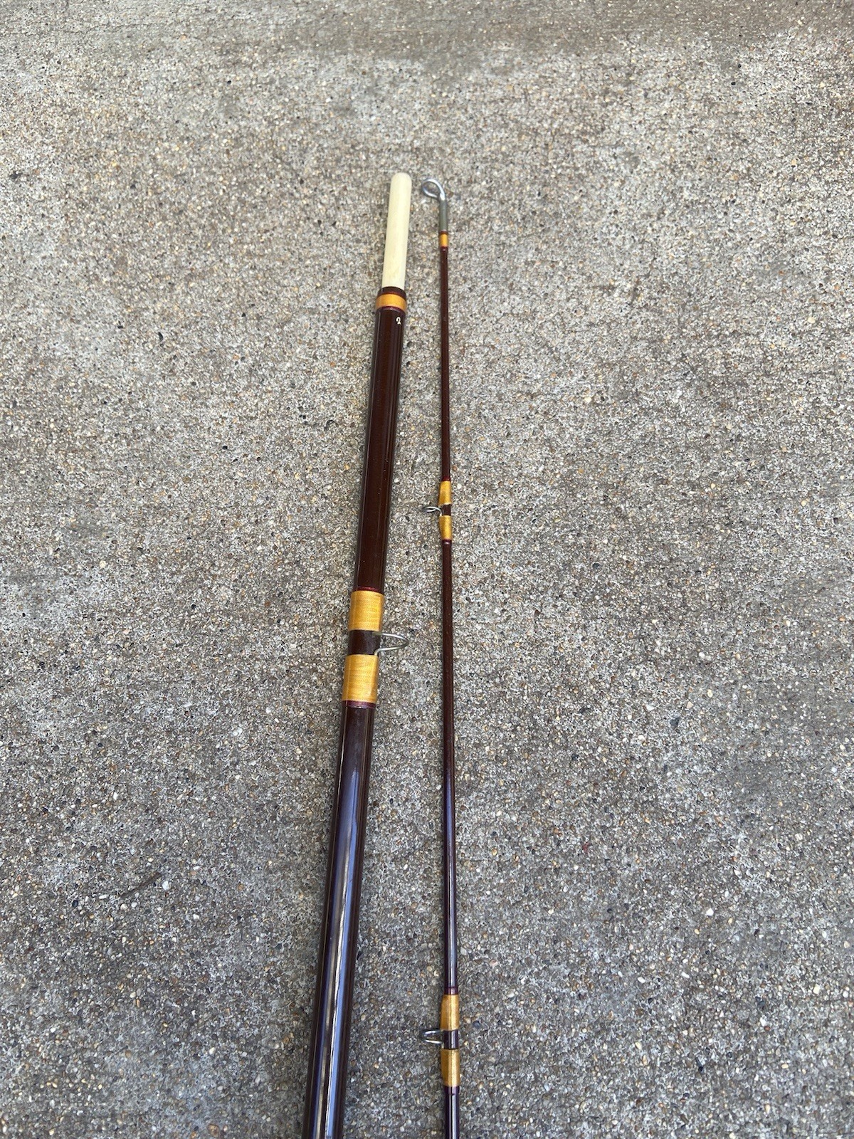 House of Hardy Jet 7 Wt / 8-1/2 Ft Fiberglass Fly Rod Excellent Condition