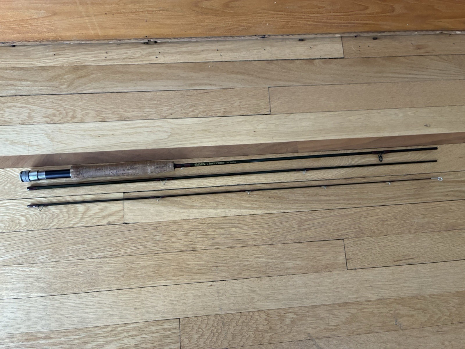 Used Cabela’s Three Forks 7’6” 3 wt. line Fly Fishing Rod