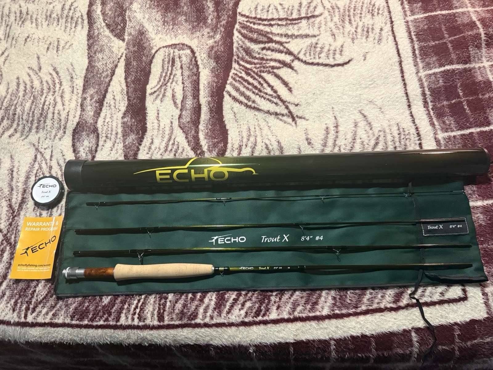 Echo Trout X 8’4″ 4wt 4pc Fly Rod