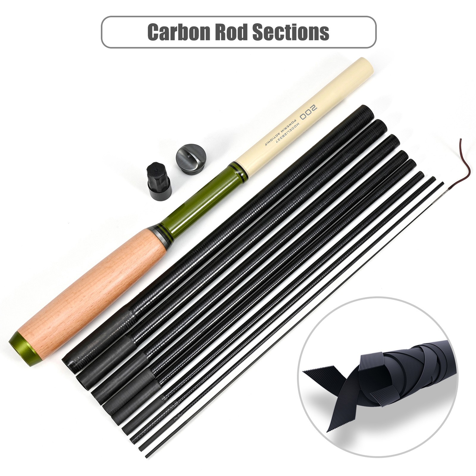 Extendable Fishing Pole Camping Mini Fishing Rod Telescopic Fishing Pole With