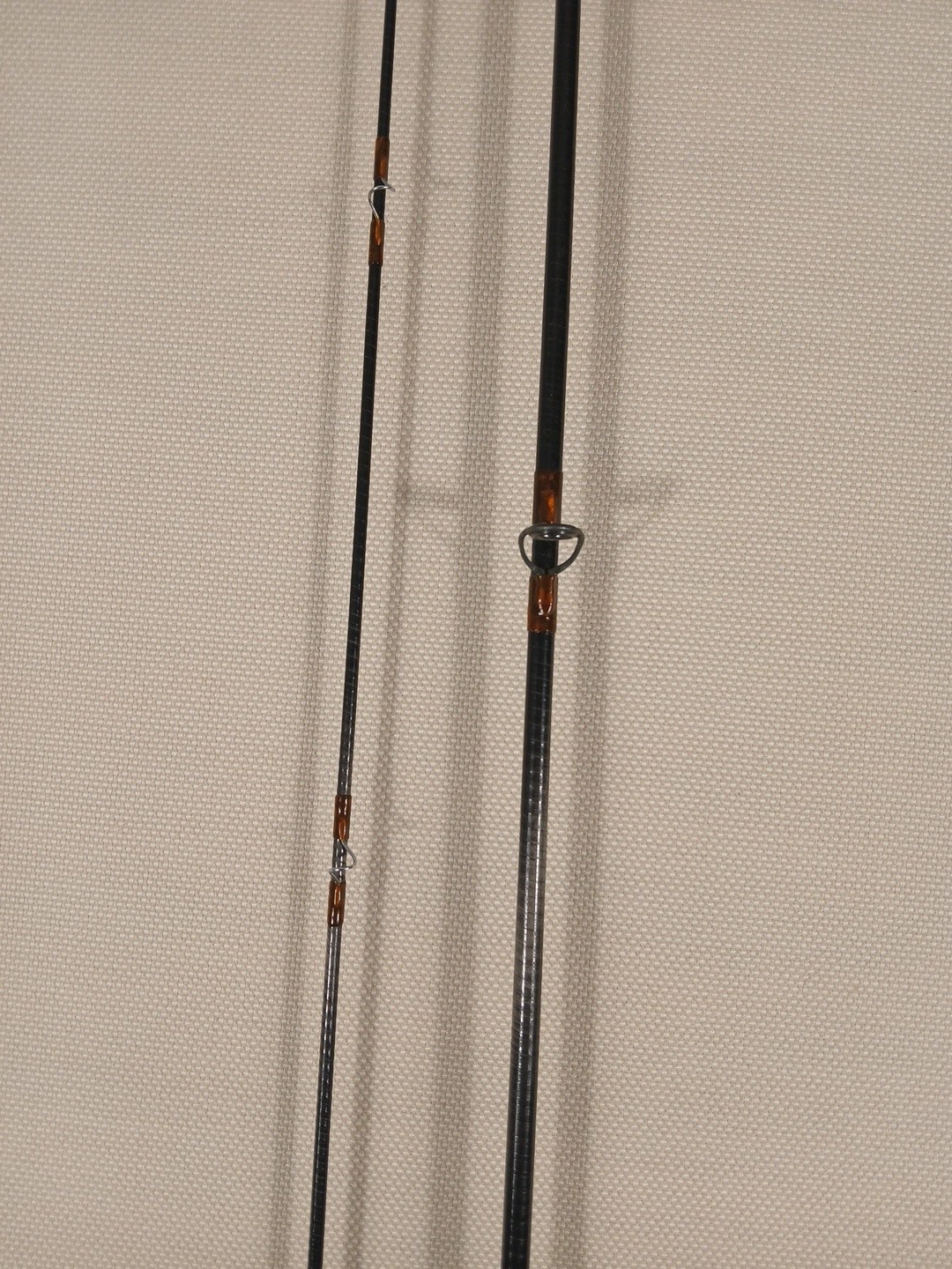Vtg Orvis Trout Graphite Fly Fishing Rod 8′ 2pc #6 1 7/8oz + Correct Tube 0285