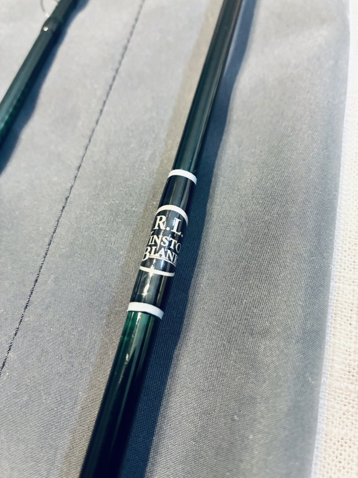 Winston Pure 8′ 4wt Fly Rod 4pc. CustomWinston cap and ring reel seat. Preowned