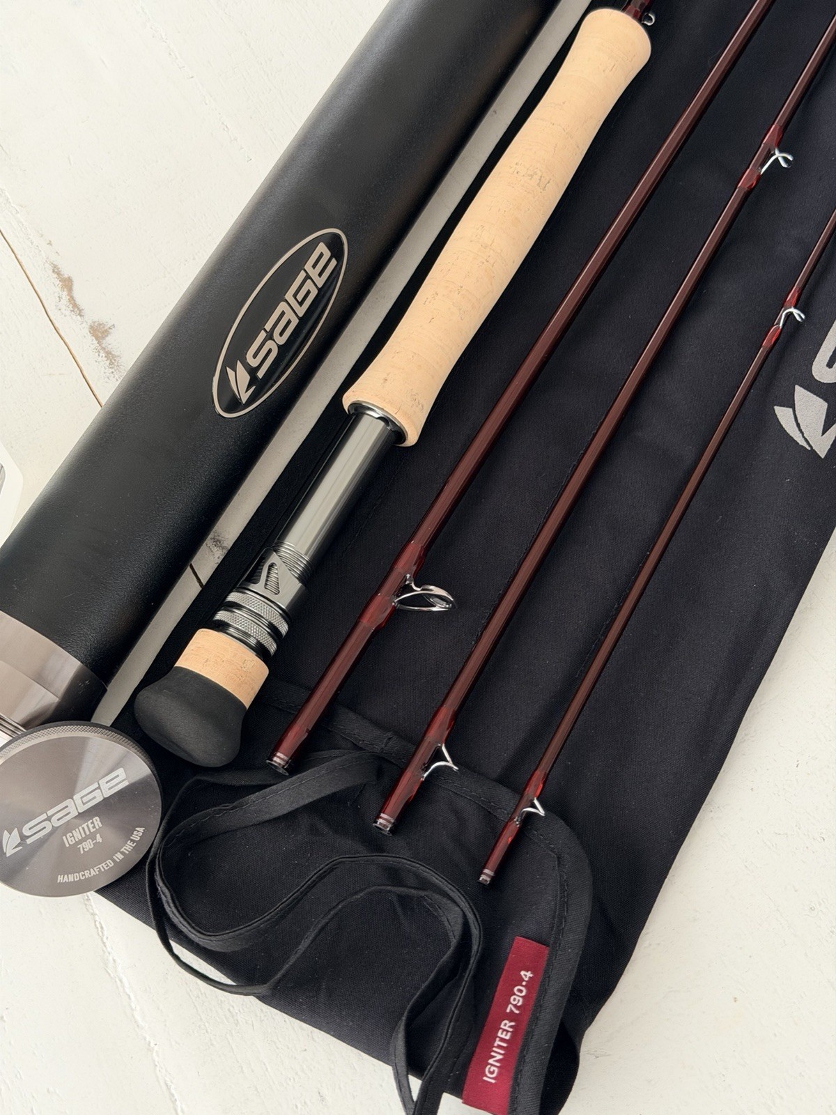 **BEAUTIFUL** 🔥SAGE IGNITER 7wt. 9’ft FlyRod!!! 🔥~ROCKET~