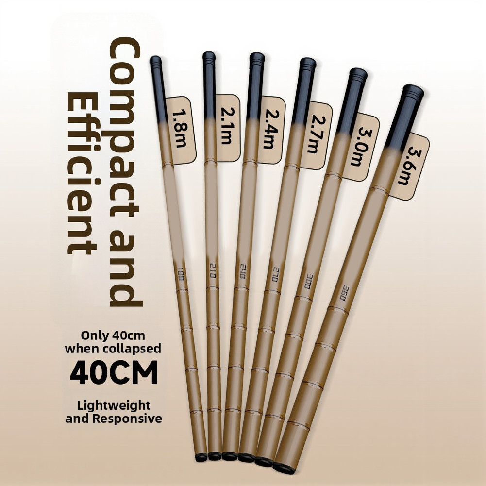 Ultra-Light Composite Fiberglass Rod for Mini Fish and Small Stream Fishing