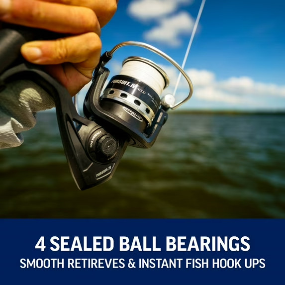 PENN Pursuit® IV Combo, 10′ Heavy Fishing Rod, 8000 Size Reel