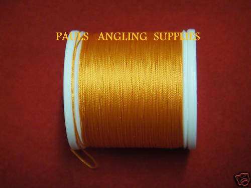 Grade A Fishing Rod Whipping Thread 100 yds ORANGE