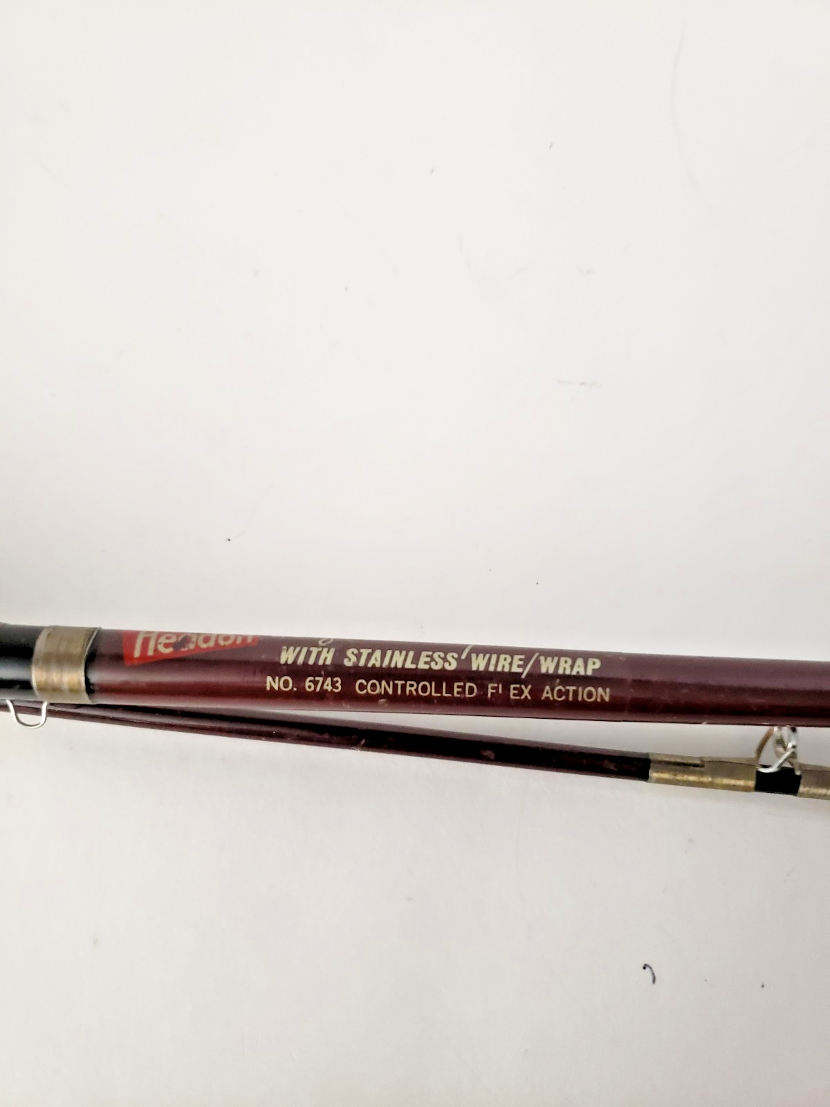 Vintage Heddon Pal #6743 Stainless Wrap Controlled Flex Action 6′ Fishing Rod
