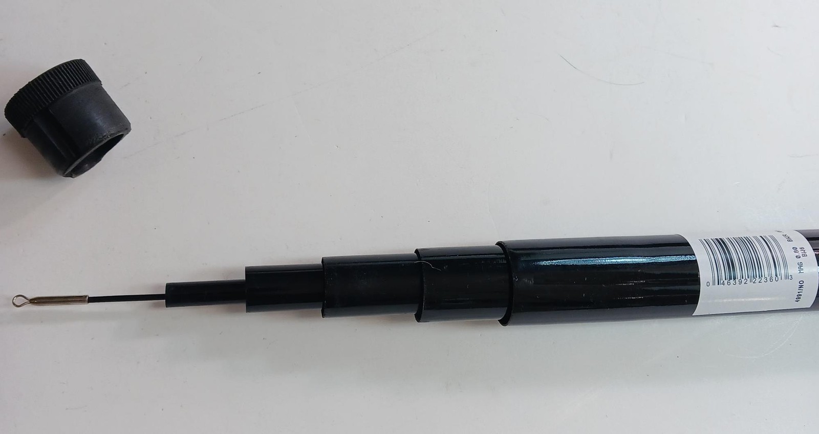 B & M BW6 20 Ft Black Widow Telescopic Pole 6 Sections