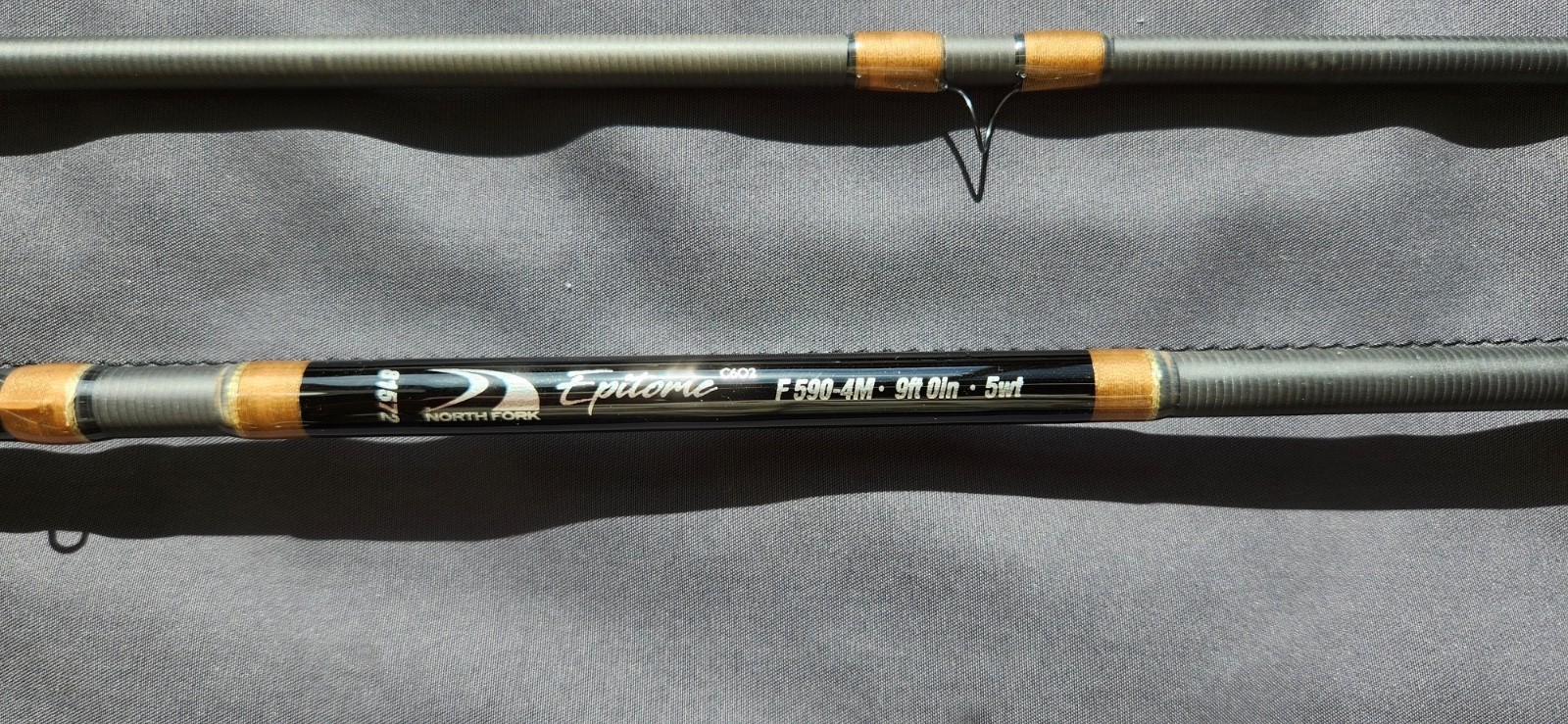 Custom premium 9ft 5wt fly rod Loomis air carbon Epitome blank (medium)