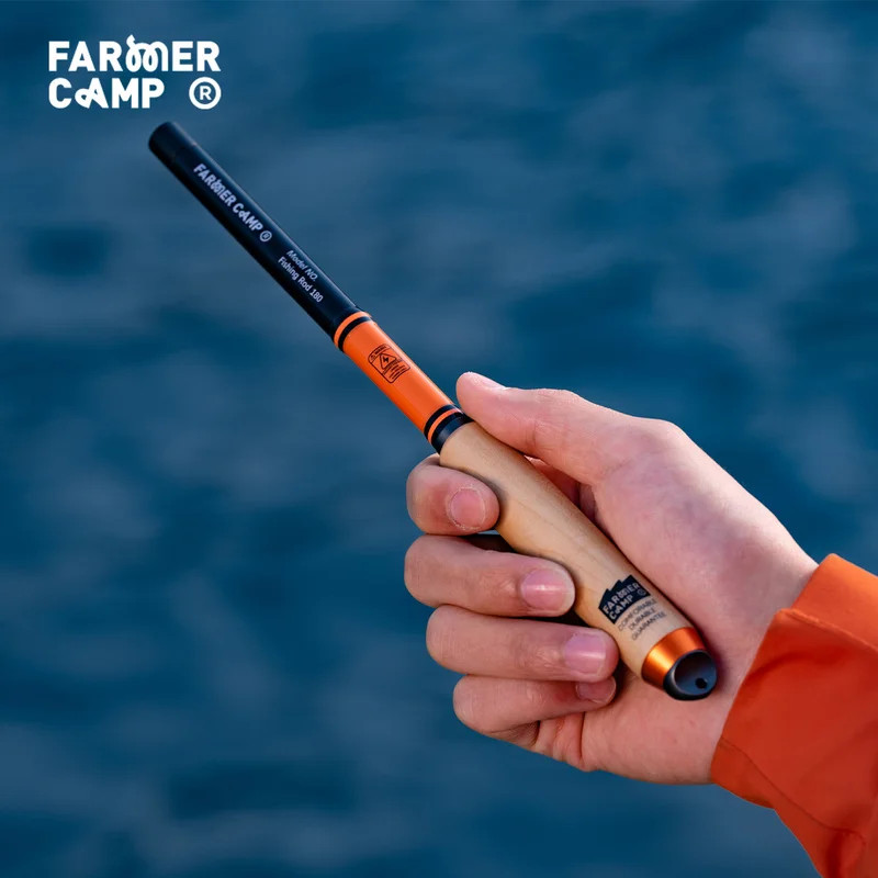 Farmer Camp Small Fishing Rod, Short Section Stream Fishing, ChildrenS Hod
