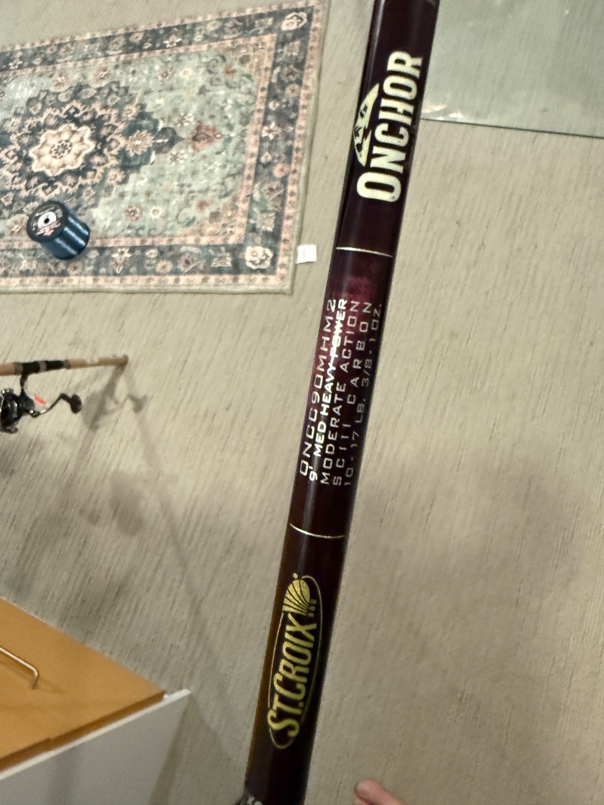 St.Croix ONCHOR ONCS90MF2 9’ 2pcs. 10-17lb moderate action medium heavy action