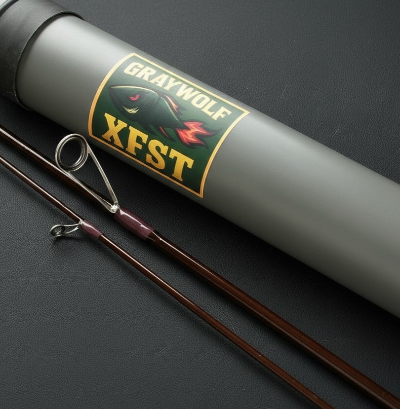 Graywolf XFST – UL Spinning Rod 5’0″ 2-7lbs 2pc – Graphite – Fast action