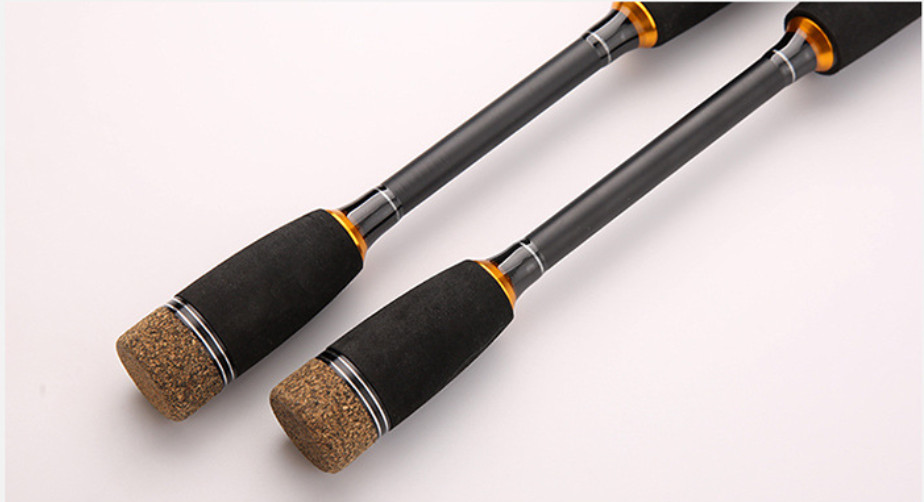 1.8M 2.1M Travel Fishing Rod Carbon Fiber Spinning Casting Lure Pole Fast Rods