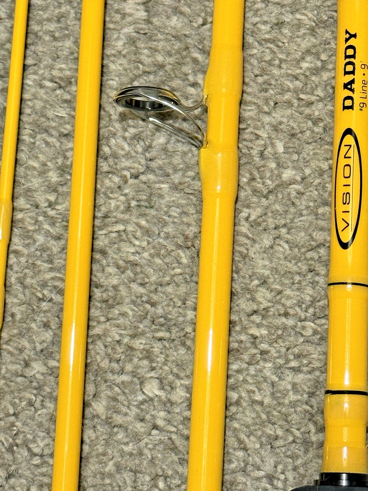Vision 9 Foot Daddy #9 Predator Pike 4 Piece Fly Rod & Tube