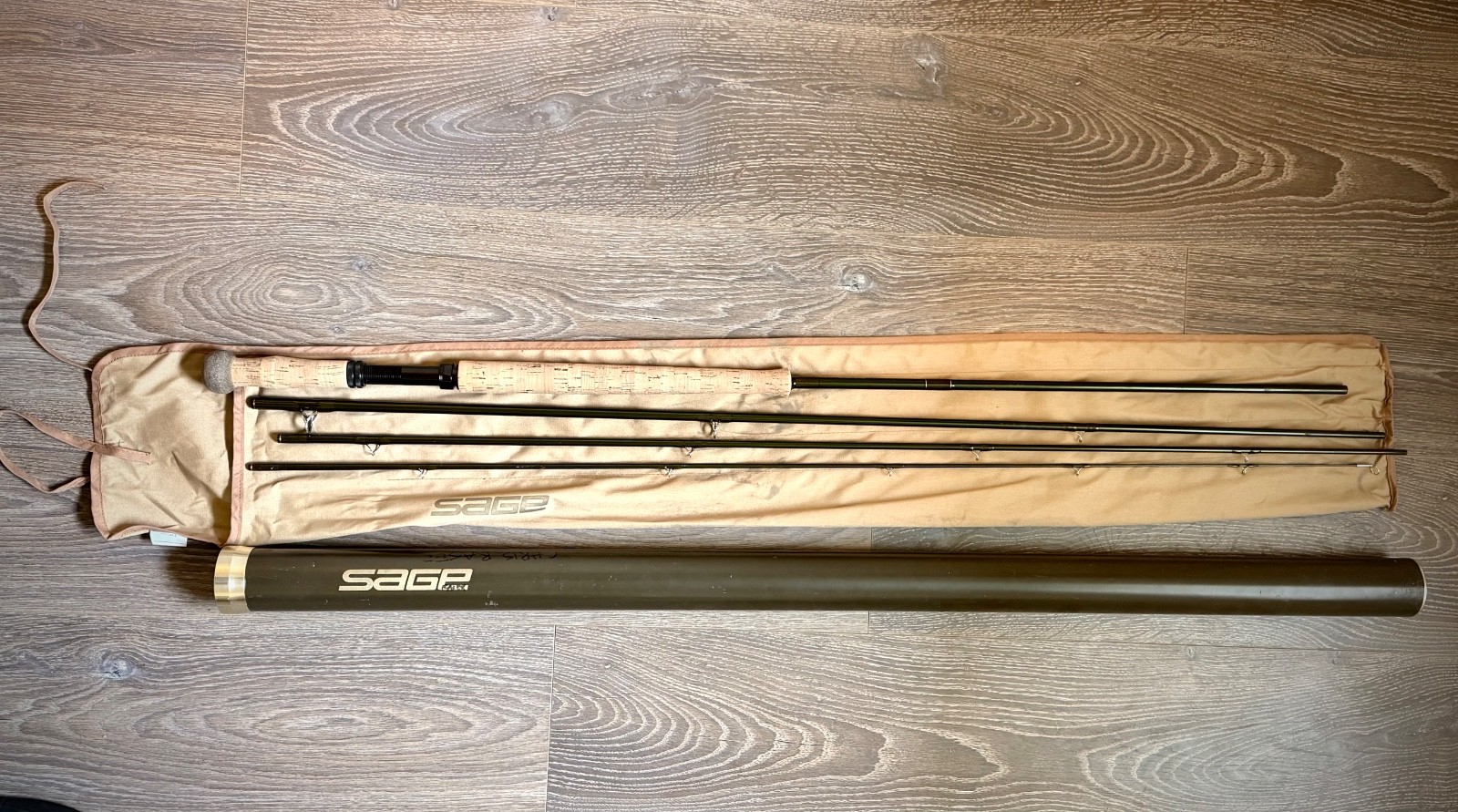 Sage Z-Axis 7136-4 13’6″ 7wt Spey Fly Rod Generation 5 w/ Tube & Sock Made USA