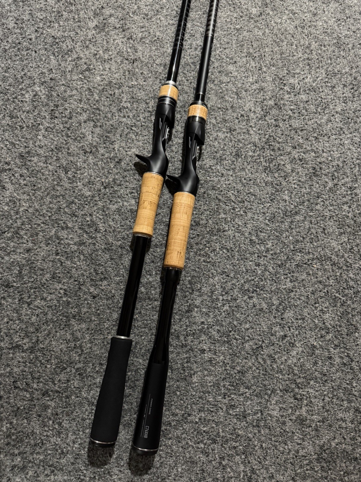 Lot Of 2 – Shimano Expride Casting Rod 7’ 6” Extra Heavy B + 7’ 7” Heavy A Model