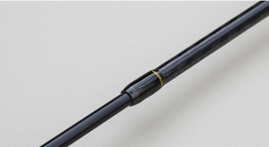 5’9″ Fishing Rod Carbon Fiber Casting Poles Travel Spinning Rod 2 Sections Bass
