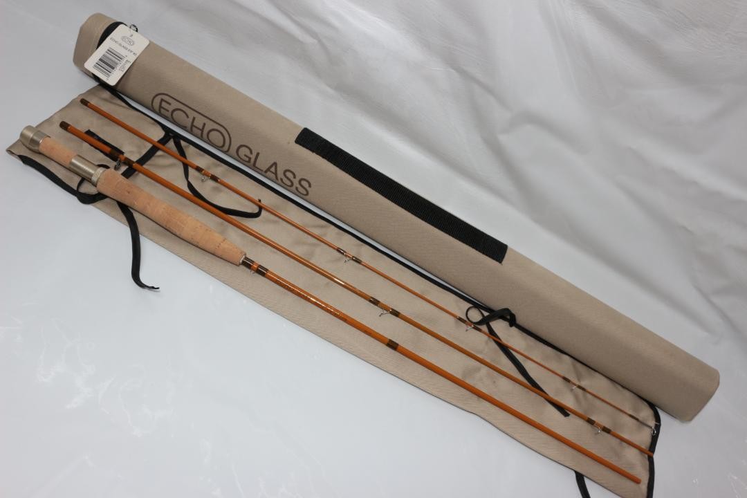 Echo Glass #3 6’9″ Fly Rod with Rod Bag & Case