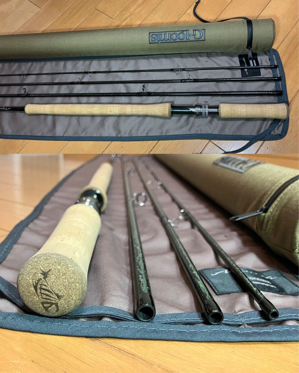 G Loomis Fly Rod Asquith J1266 #6 12ft6inch 4 pieces Fly Fishing