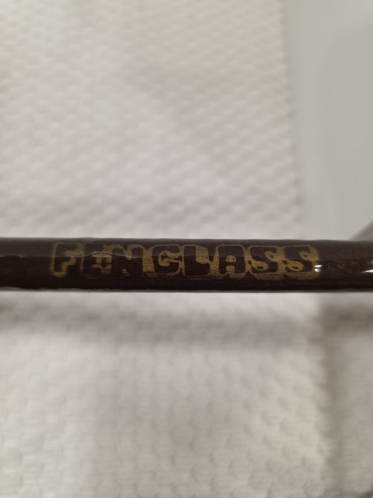 Fenwick Fenglass Old Glass Spin Rod 8ft 7in No Guide Damage Fishing Equipment