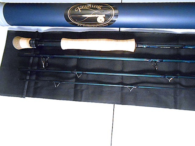E.L. KEULING ROD CO 9′ 9WT. UP-LOCKING 4PC CARBON FIBER FLY ROD 2026 USA