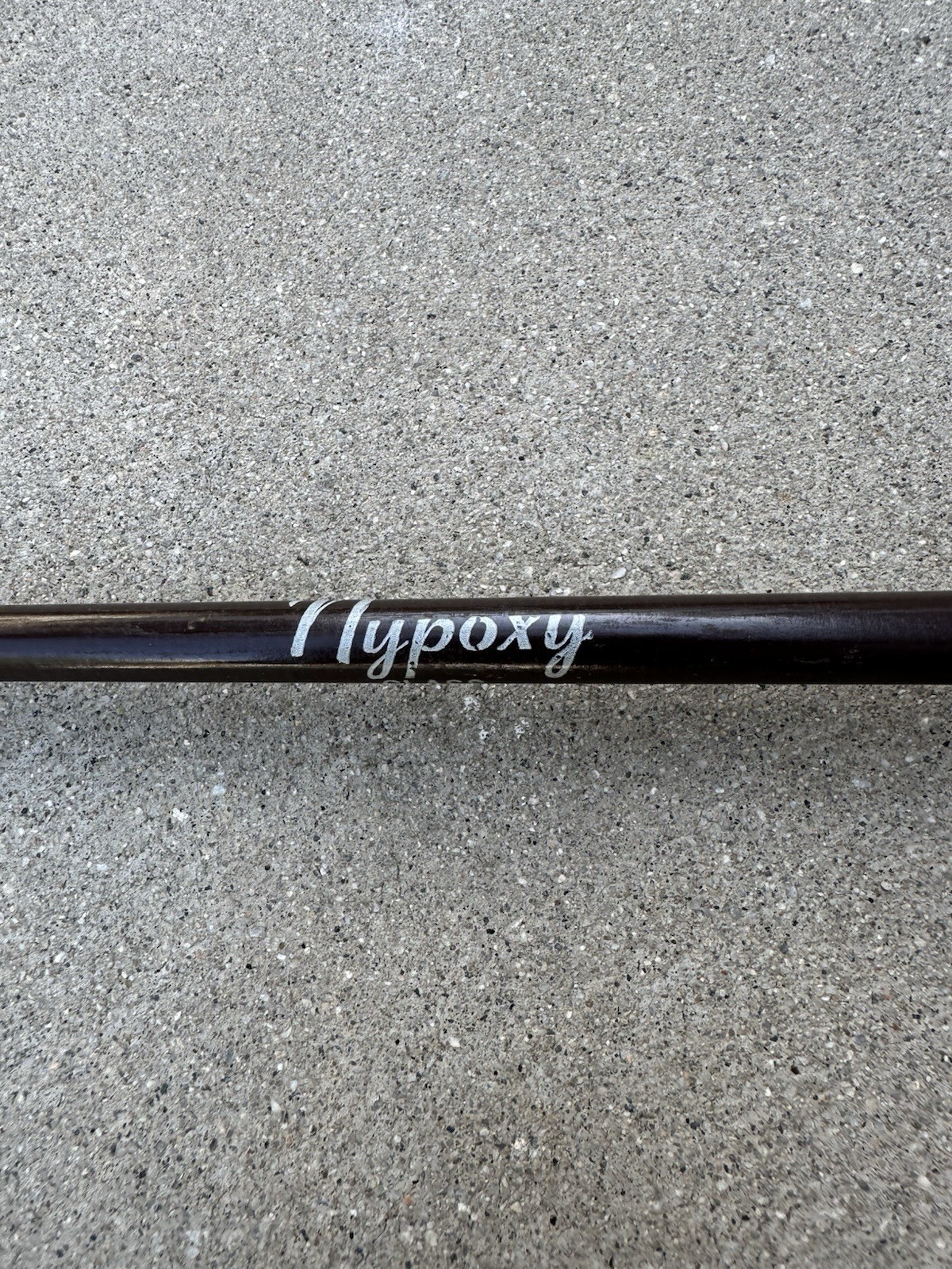 SABRE 8.5 ft 2-PIECE CUSTOM MADE F173 NYPOXY GLASS 7 Line Test Fly Fishing ROD