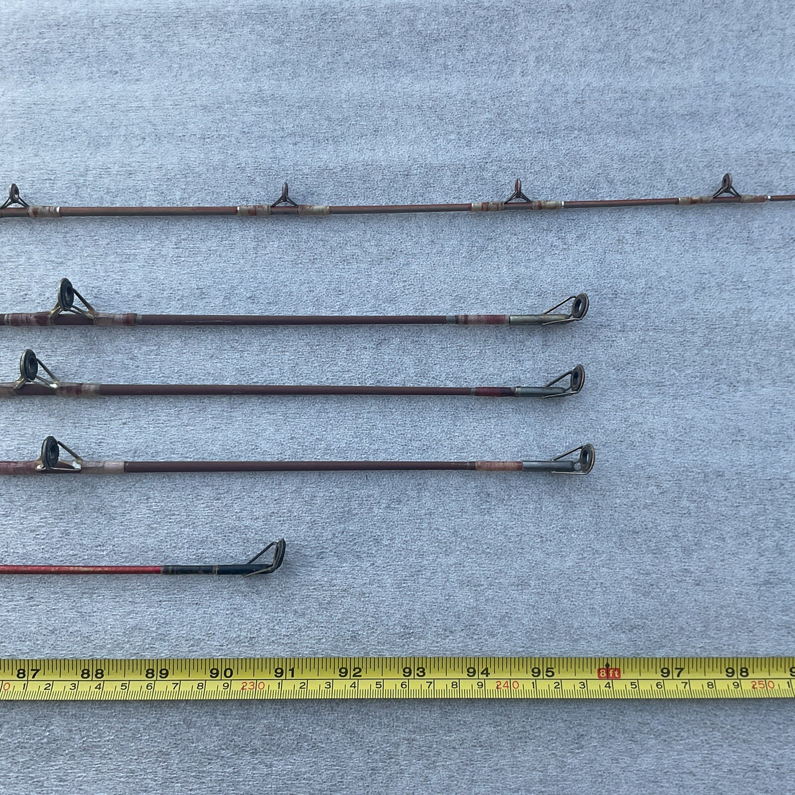 Lot Of Bait Casting Rods Abu Garica Max Special Berkley Cherrywood