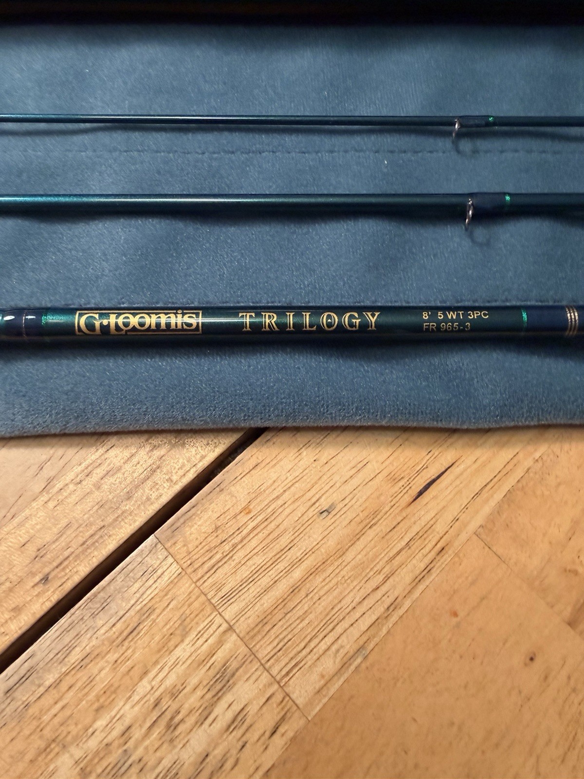 G. Loomis Trilogy FR 965-3 – 8′ 5wt. 3 piece Fly Rod in original tube
