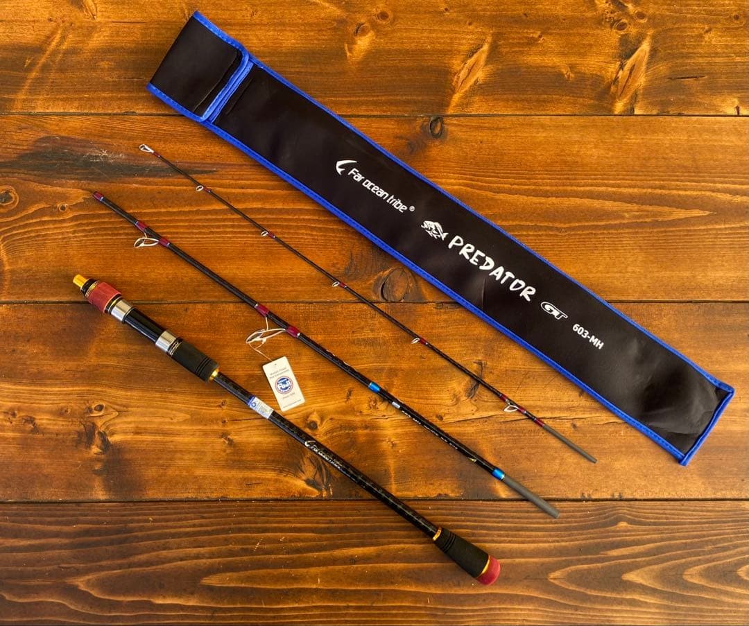 Jigging Spinning Rod 6ft 180cm Fuji Guides MH Multi-Use Used