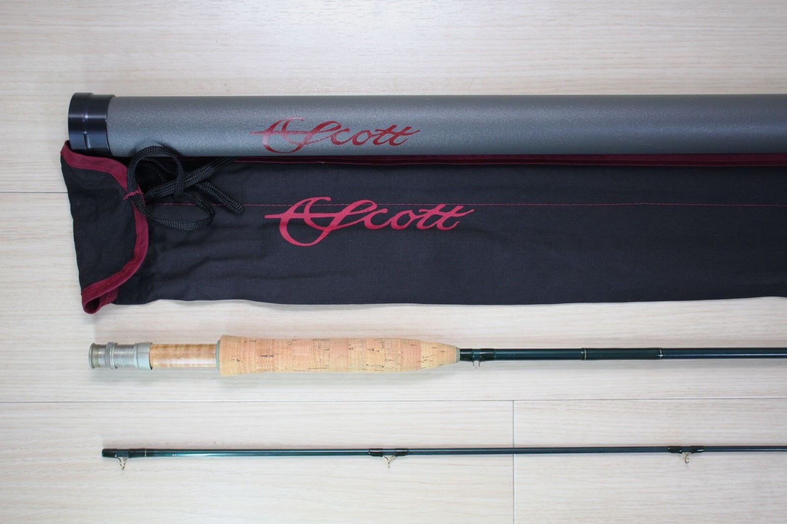 Vintage Scott SES 864 Fly Rod 8’6″ #4 2pc Eclipse Series w/ Tube M149