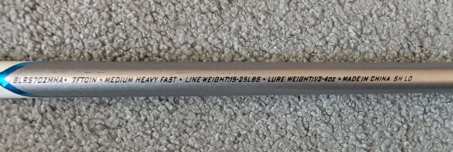Quantum Blue Runner 7′ Medium Heavy Fast Spinning Rod