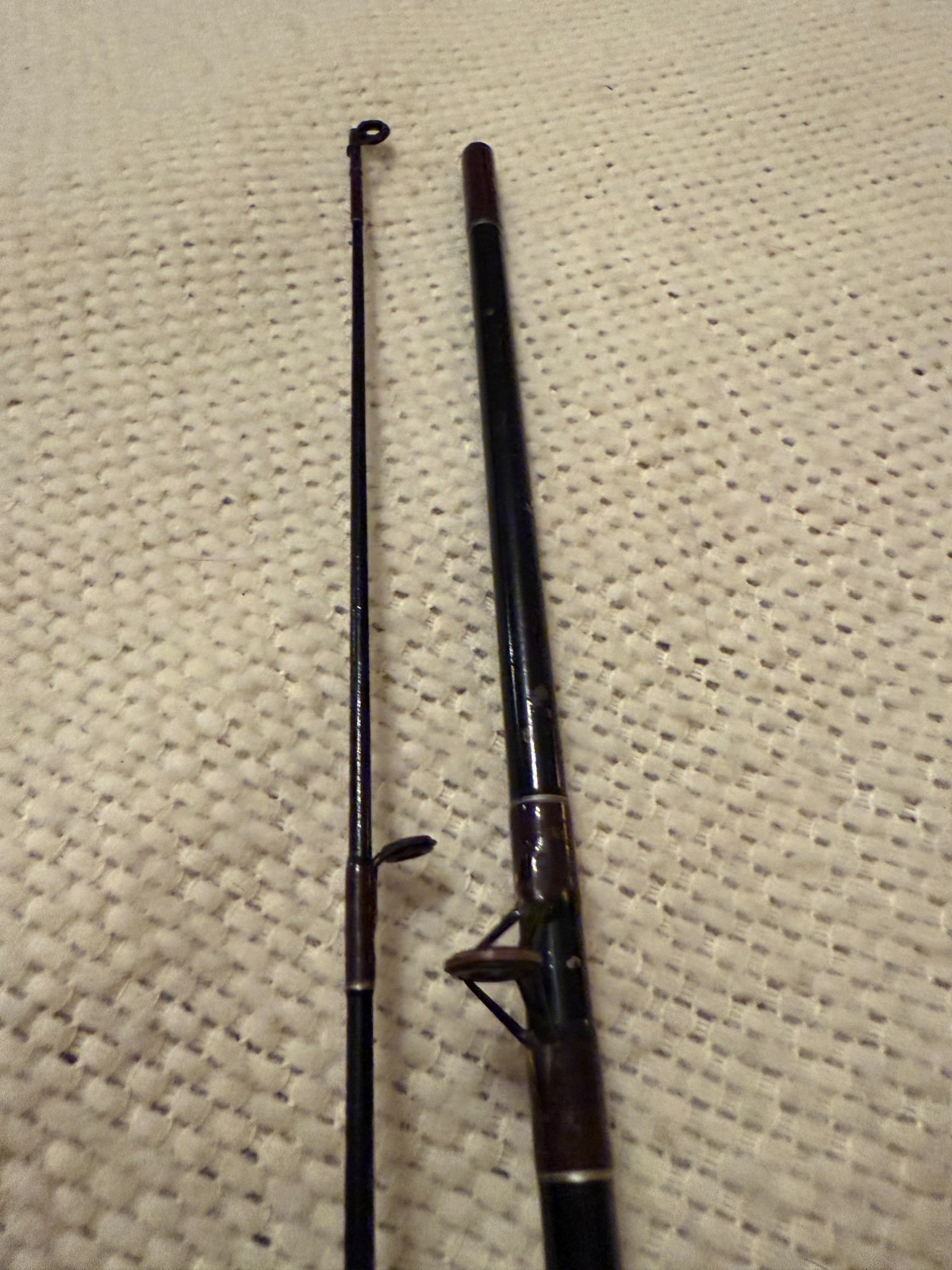 Zebco Red Rhino Spin Cast Rod Lot of 2 See Description