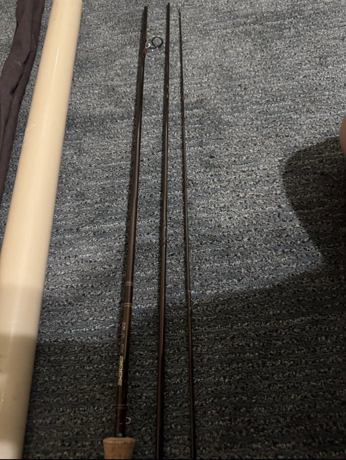 Vintage Sage Graphite III 990-3 RPLX Fly Rod 9’ 9wt 3pc w/ Tube & Sock