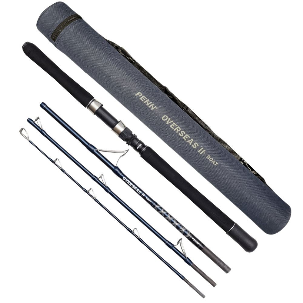 PENN Saltwater Fishing Travel Rod OVERSEAS II BOAT 2.10m/12-20lb