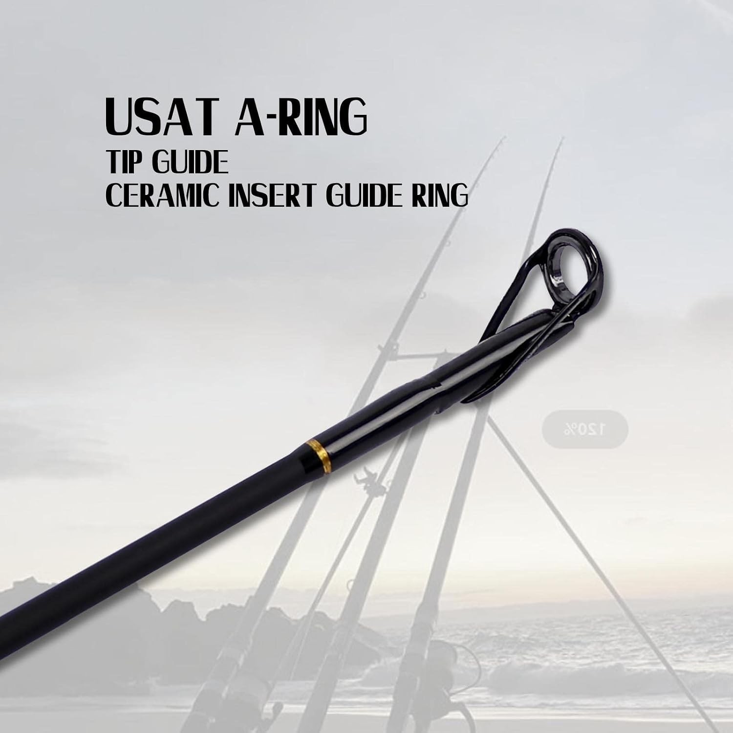 Surf Fishing Rod 2 Piece/3 Piece/4 Piece Portable Travel Casting Rod Saltwater