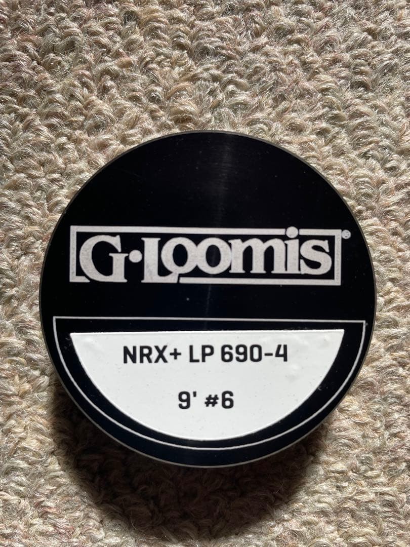 G. Loomis NRX+LP 690-4 9′ #6 4pc Fly Rod Fishing 9658