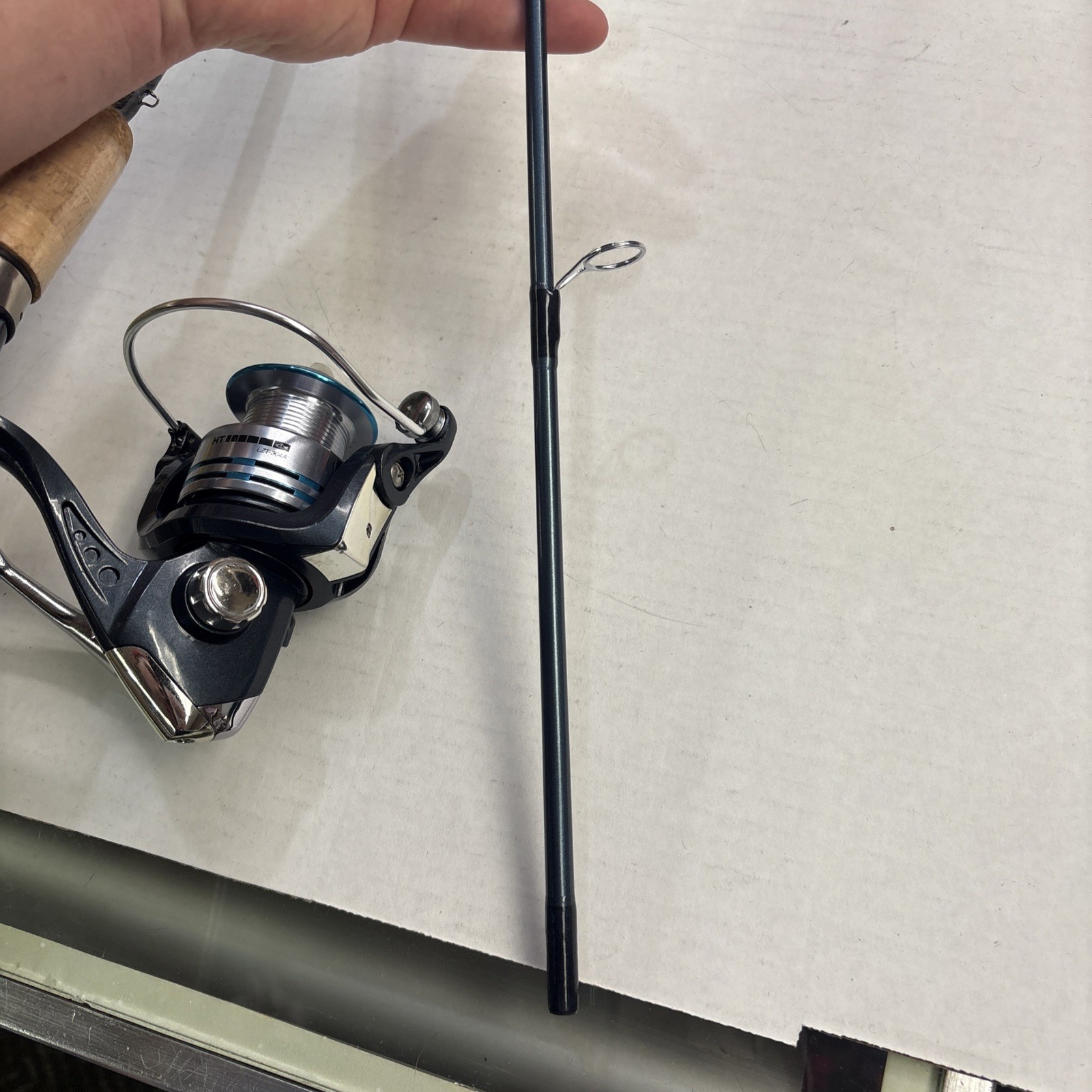 Lazerz Blue Series Tournament Dx Rod And Reel 6’ 6” Hi-Tech Fishing