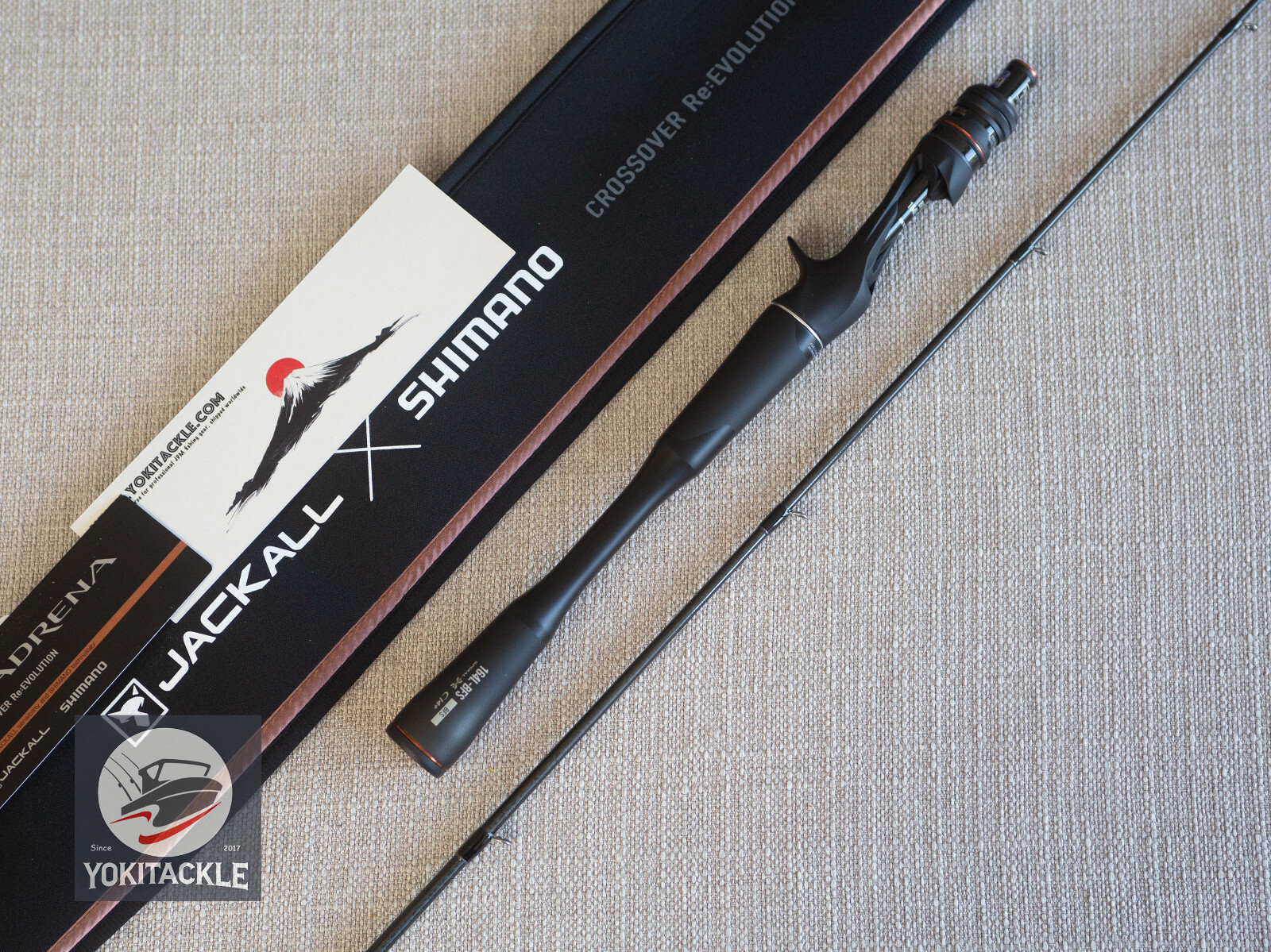Shimano JACKALL 24 Poison Adrena 164L-BFS Baitcasting rod Shipping from JAPAN