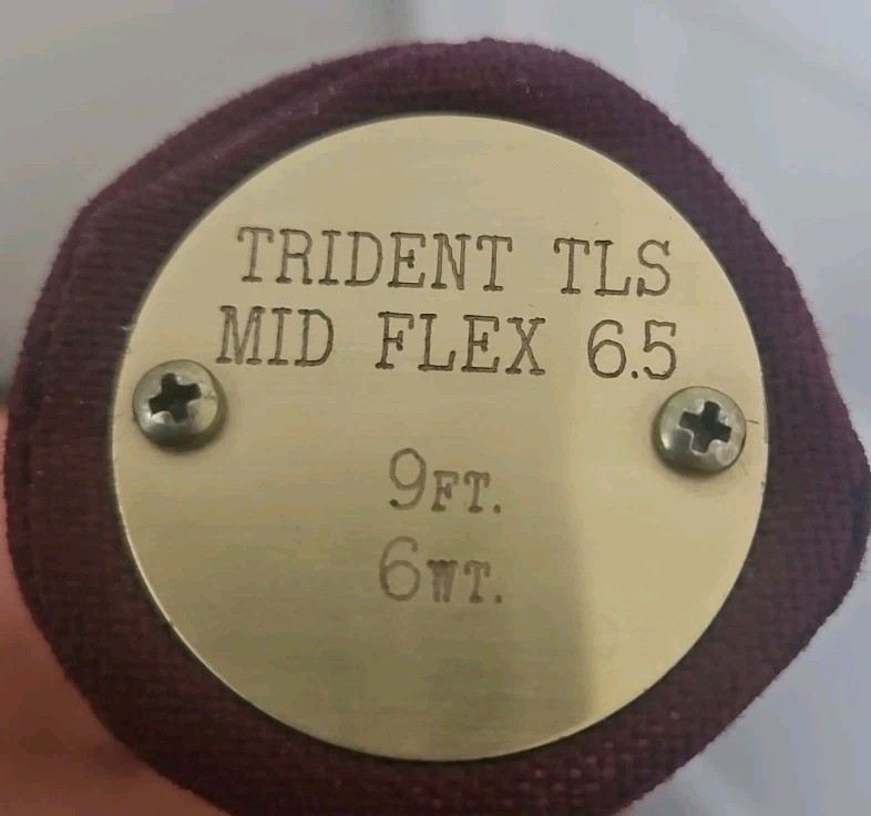 Orvis Trident TLS Mid Flex 6 Wt 9 Ft Fly Rod