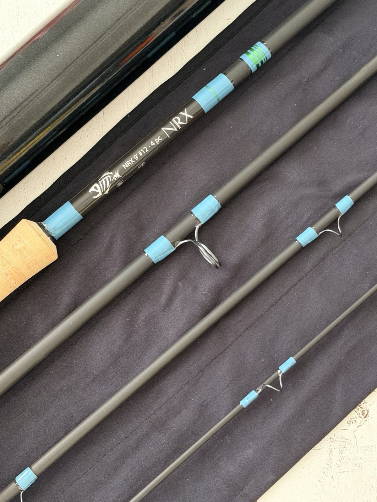 **BEAUTIFUL** RARE G LOOMIS NRX BLUE WRAP 12wt 9’ft fly rod🔥~LEGENDARY~🔥